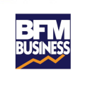 Le logo du média BFM Business, qui parle de nous.